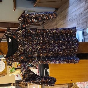 Xhilaration Women's Tank Dress with Off the Shoulder Long Sleeves